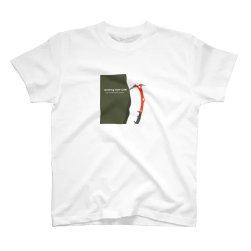 Escape using the cliff Regular Fit T-Shirt