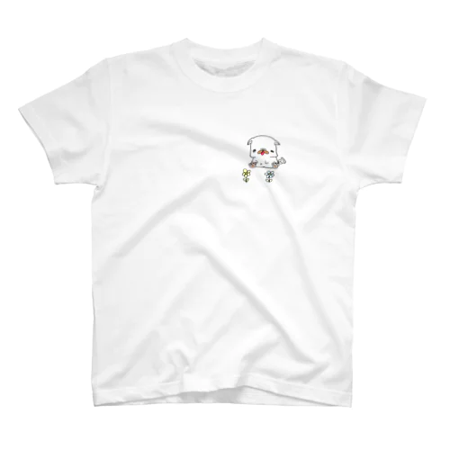 ぺーすけ のんびり Regular Fit T-Shirt