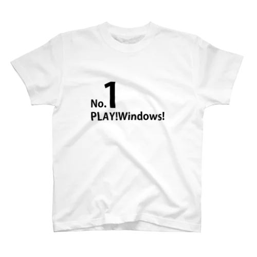 PLAY!Windows Donate T-shirt Regular Fit T-Shirt