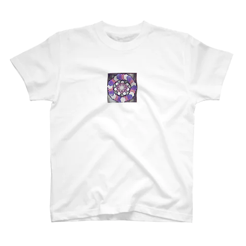 白紫桃光の魔法陣 Regular Fit T-Shirt