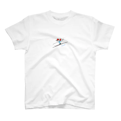 斜滑降（downhill） スタンダードTシャツ