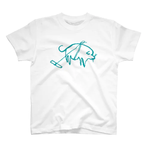 仙厓　きゃふん犬 Regular Fit T-Shirt