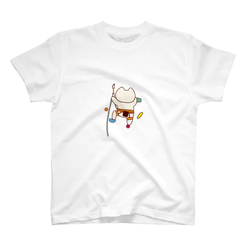 クリップをする猫ちゃん スタンダードTシャツ