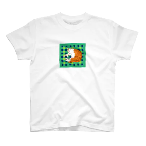 オレンジクロワッサンな猫 スタンダードTシャツ