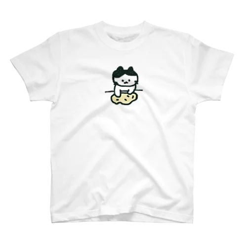 こねるねこ Regular Fit T-Shirt