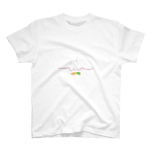 寝兎 Regular Fit T-Shirt