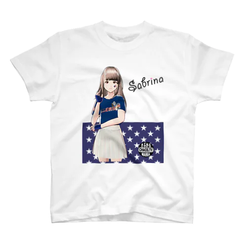 さぶ里奈さん Cheer 米海軍旗 スタンダードTシャツ