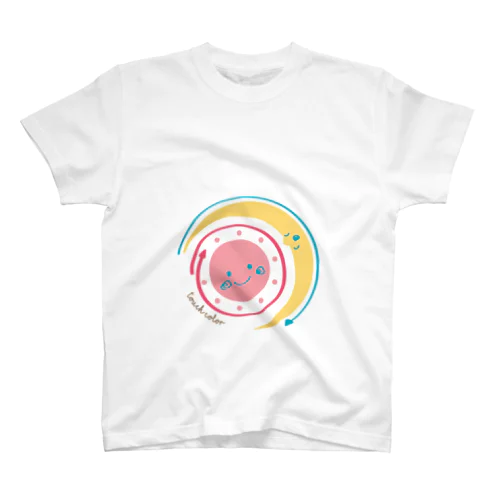 なでなで太陽と月 スタンダードTシャツ