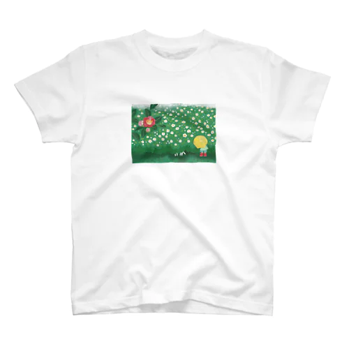 しろとつばき スタンダードTシャツ