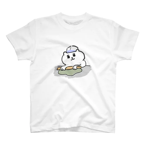 蕎麦打ち猫 Regular Fit T-Shirt