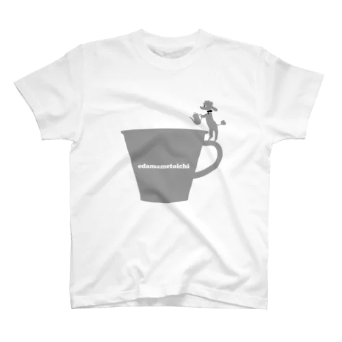 トイプードルのエダマメトイチcoffee Regular Fit T-Shirt