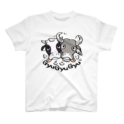 牛のギュウギュウB Regular Fit T-Shirt