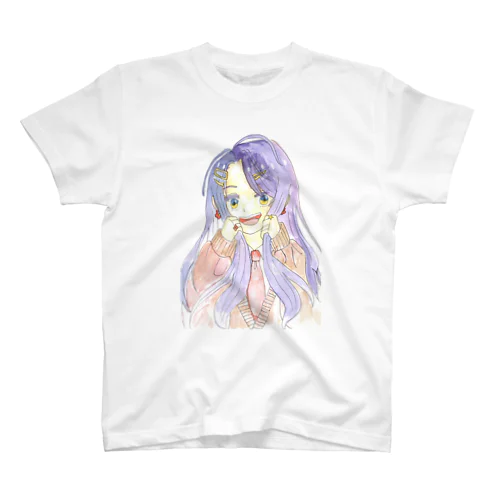 笑顔の女の子 スタンダードTシャツ