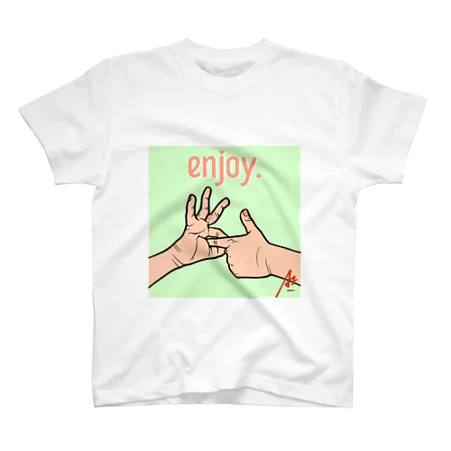 Enjoy Tシャツ Regular Fit T-Shirt