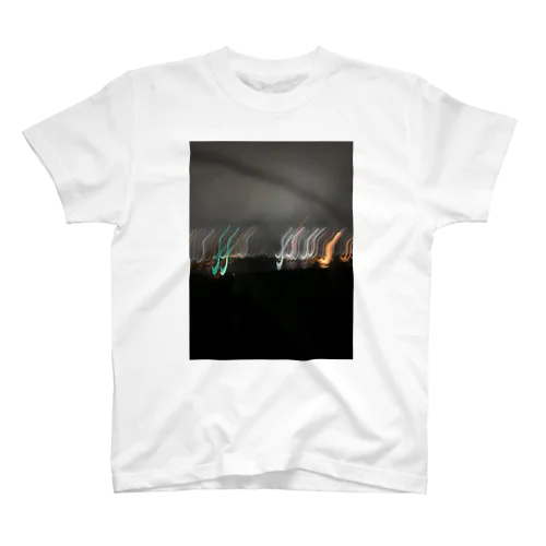 ブレブレ夜景 Regular Fit T-Shirt