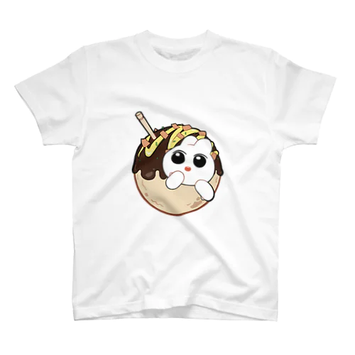 たこ焼きうさちゃん Regular Fit T-Shirt