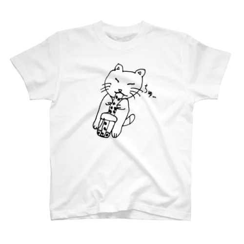 タピねこ Regular Fit T-Shirt