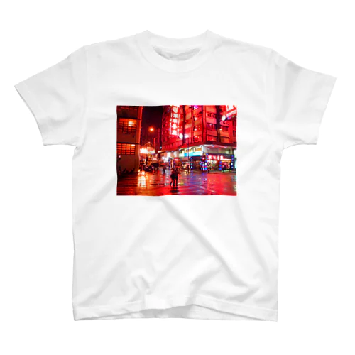 【We♥︎︎香港】 red rainy rendezvous スタンダードTシャツ