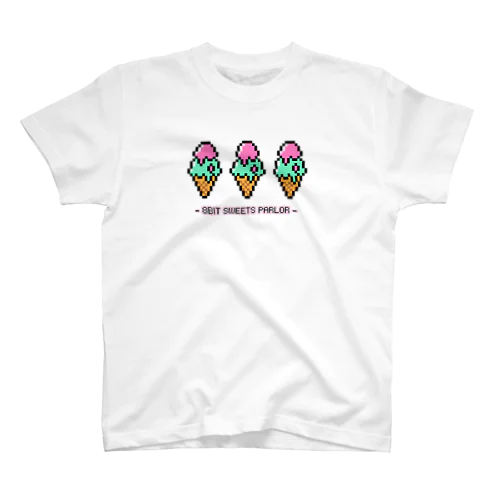 8bit♡アイスクリーム Regular Fit T-Shirt