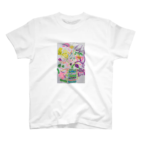 くねくねお花 スタンダードTシャツ