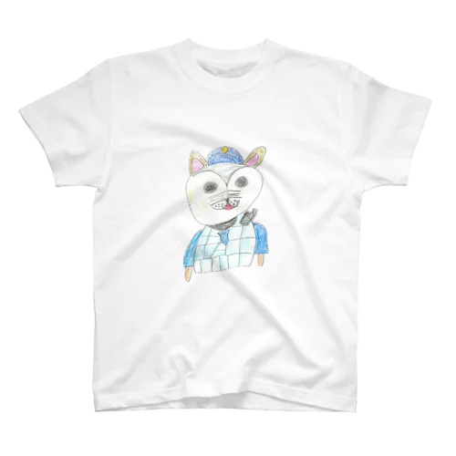 イラスト（猫のおまわりさん） Regular Fit T-Shirt