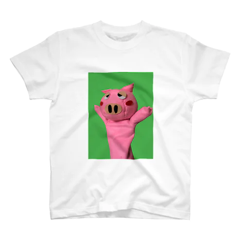 豚のポーすけ スタンダードTシャツ