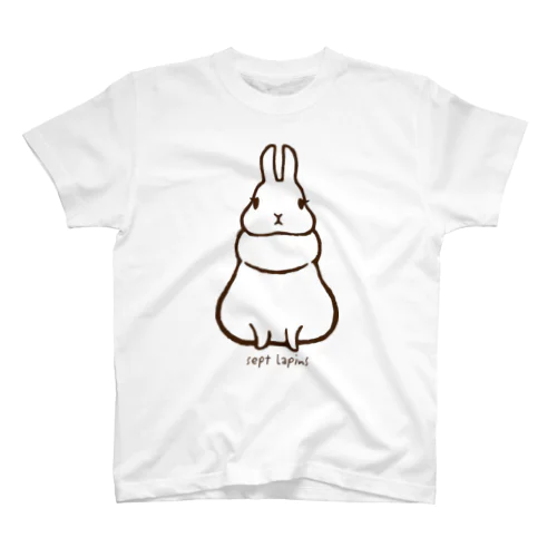 おすましウサちゃん Regular Fit T-Shirt