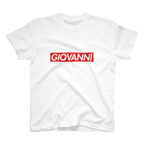 GIOVANNI box logo Regular Fit T-Shirt