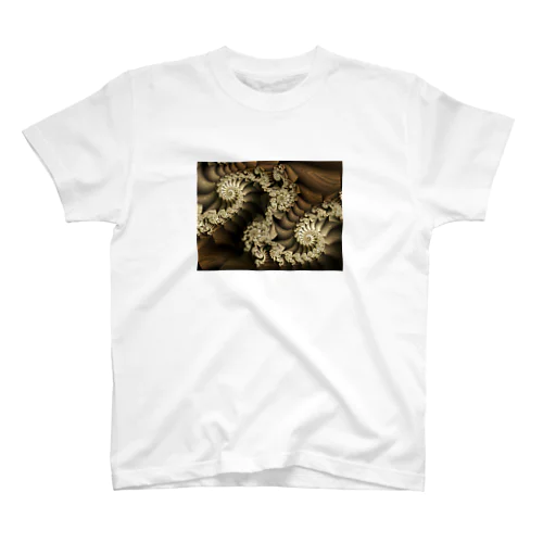 Wood grain fractal スタンダードTシャツ