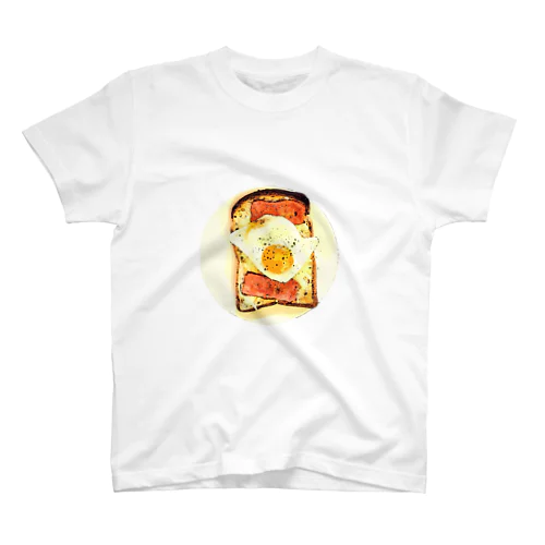 ベーコンエッグトースト Regular Fit T-Shirt