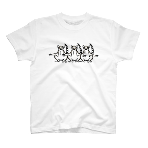 ワオキツネザル Regular Fit T-Shirt
