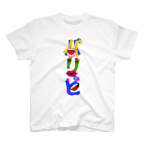 パリピ（縦） Regular Fit T-Shirt