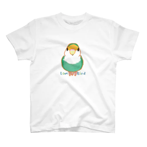 コザクラインコ（ホワイトフェイス） スタンダードTシャツ