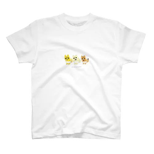 ルーズスキンぱんつ(文字ありフルカラー) スタンダードTシャツ