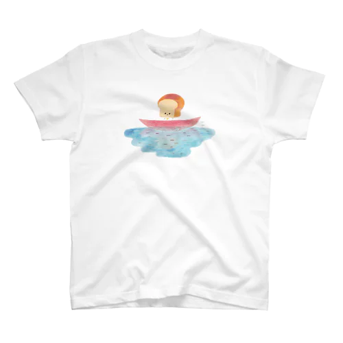 川と山食くん スタンダードTシャツ