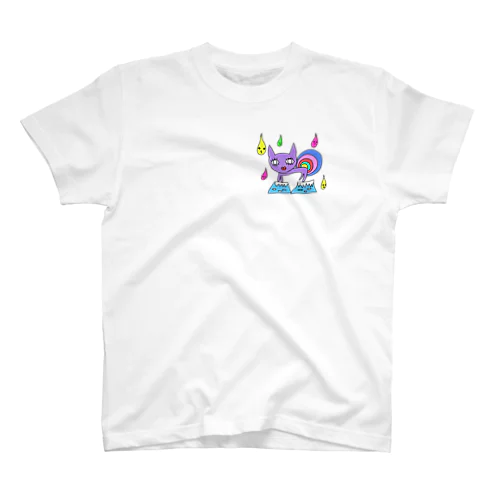 化け猫(山) Regular Fit T-Shirt