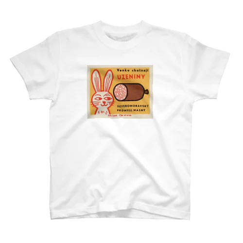 チェコ　ウサギとソーセージ スタンダードTシャツ