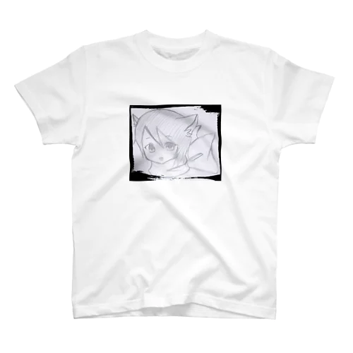 猫の子アオコ Regular Fit T-Shirt