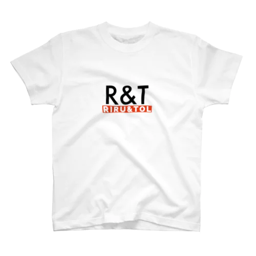 RIRU&TOL カラーロゴ&イニシャルロゴ Regular Fit T-Shirt