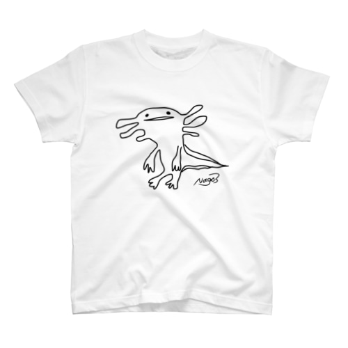 ウーパールーパーのうぱ Regular Fit T-Shirt