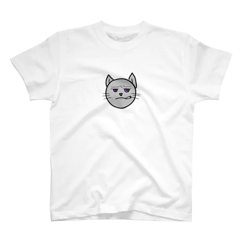 不機嫌ふかし猫 スタンダードTシャツ