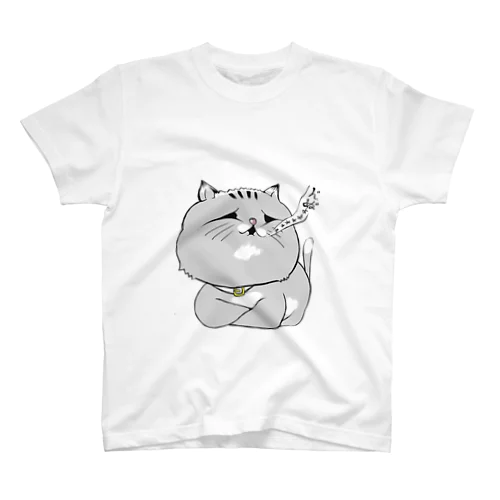 ん"ぬ"ょょォォ猫 スタンダードTシャツ