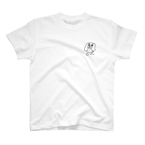 パンキーくん　モノライン　ブルーP Regular Fit T-Shirt