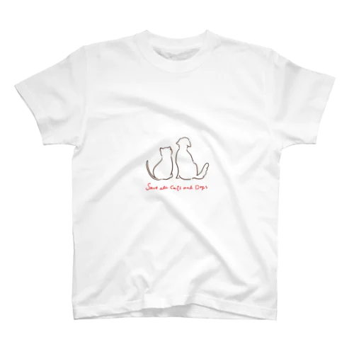 犬猫生活オリジナルグッズ_A Regular Fit T-Shirt