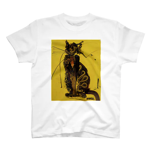 BLACK CAT Regular Fit T-Shirt