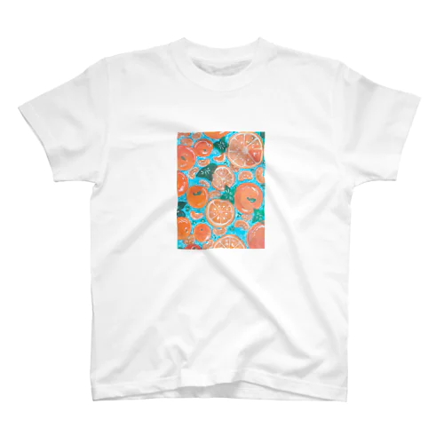 浮かぶ蜜柑 スタンダードTシャツ