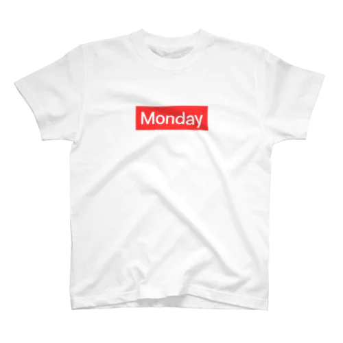 何曜日？Monday 月曜日 Regular Fit T-Shirt