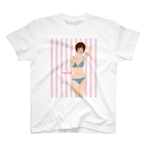 Girls IN Blue (UP) スタンダードTシャツ