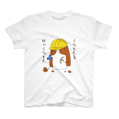 靴下をはっくつした スタンダードTシャツ