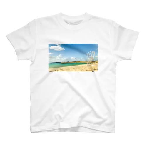 あの夏のビーチ Regular Fit T-Shirt